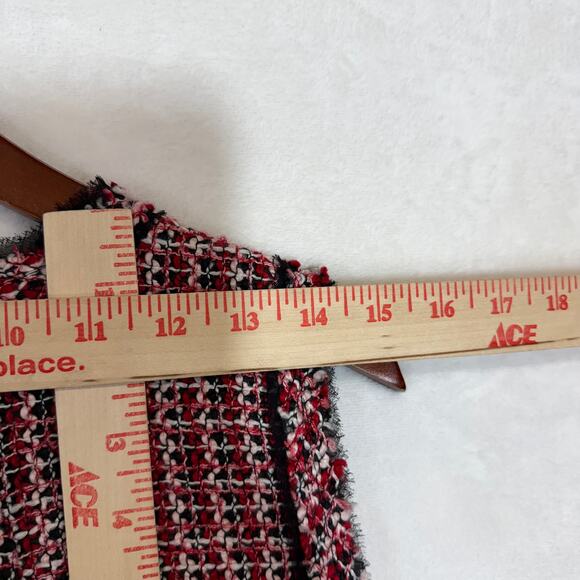 Zara Medium Colorful Tweed Fringe Sleeveless Top Beach Boho Chic Indie Lagenlook - Picture 9 of 12